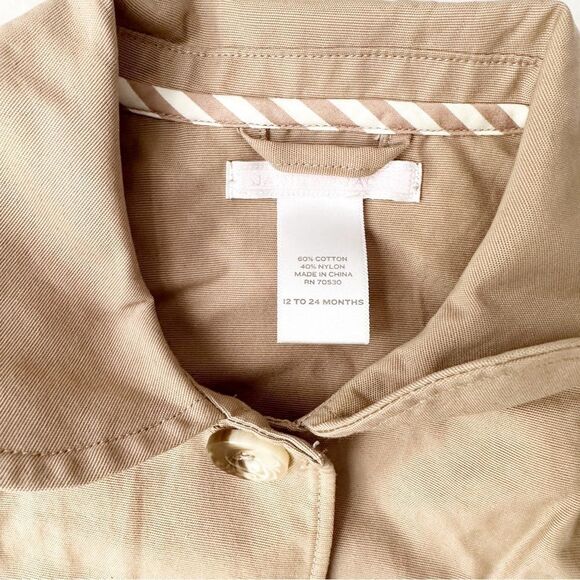 Janie and Jack Tan Kids Jacket - Picture 2 of 5